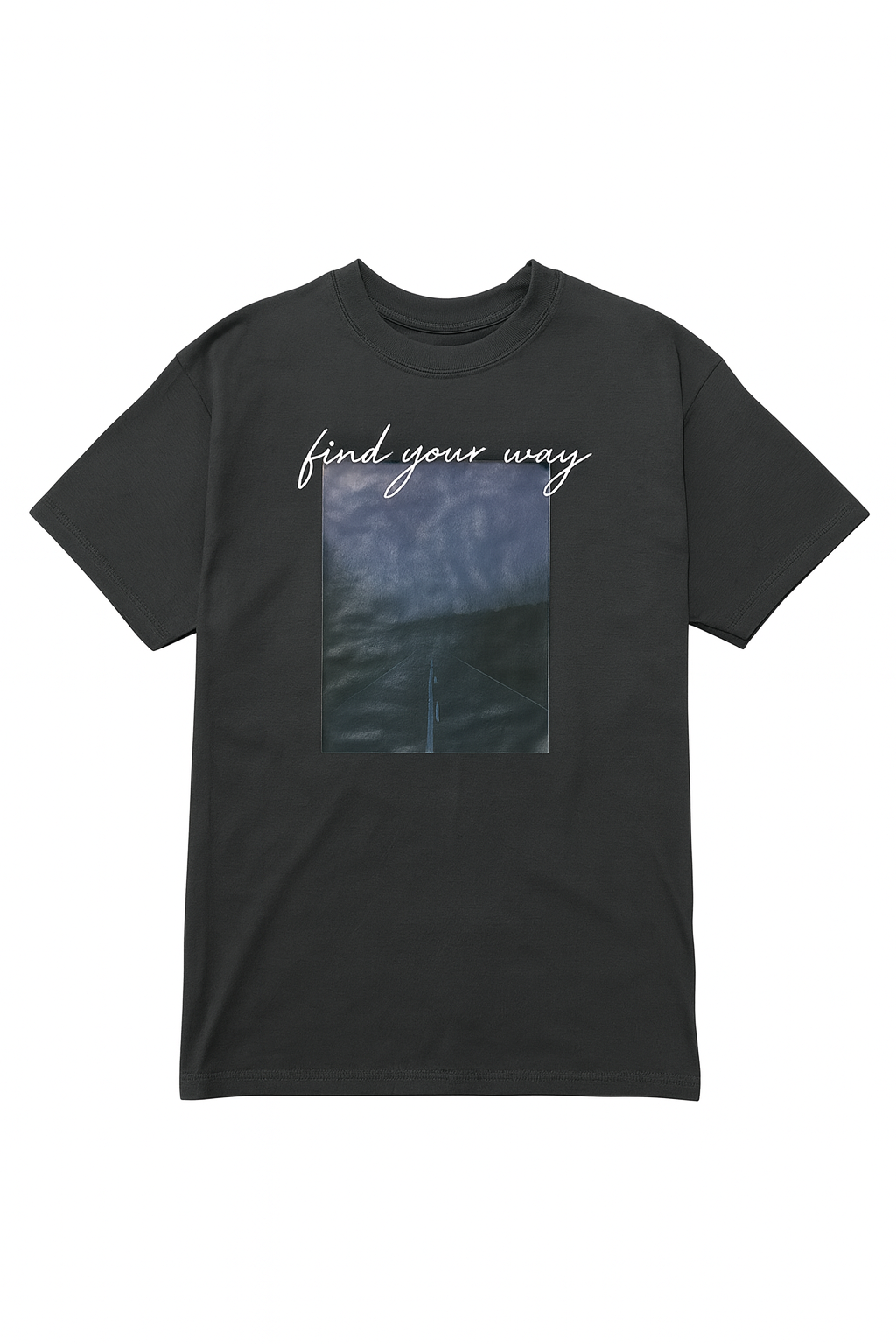 T-Shirt Super Max Charcoal Grey